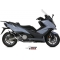 Mivv silencers Mivv SPORT GPpro SLIP-ON Muffler CARBON for KYMCO AK550 2017 ECE approved if optionally catalysed (Euro4) Catalyzer is included | O.008.L2P | mivv_O008L2P | euronetbike-net