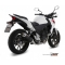 Mivv silencers Mivv SPORT GP SLIP-ON Muffler BLACK STAINLESS STEEL for HONDA CB 500 F / X 2013 - 2015 EC approved | H.051.LXB | mivv_H051LXB | euronetbike-net