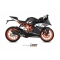Mivv silencers Mivv SPORT SUONO Imp. compl./Full sys. 1x1 BLACK STAINLESS STEEL for KTM RC 125 2014 - 2016 EC approved Catalyzer is included | KT.016.L9 | mivv_KT016L9 | euronetbike-net