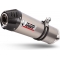 Mivv silencers Mivv SPORT OVAL 2 SLIP-ON Muffler TITANIUM WITH CARBON CAP for YAMAHA XT 660 Z 2008 - 2016 EC approved Catalyzer is included | Y.059.L4C | mivv_Y059L4C | euronetbike-net