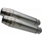 GPR Exhaust GPR Exhaust System Cafè Racer Deeptone inox racing L.370 X D.80mm -Universal racing silencer without link pipe Deeptone Inox Cafè Racer | CAFE.RACE.1 | gpr_CAFE-RACE-1 | euronetbike-net