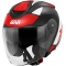GIVI Parts Givi X.25 TARGET, Black / White / Red, Size XS | HX25FTGBW54 | givi_HX25FTGBW54 | euronetbike-net