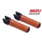 MIZU Mizu Race driver's footpeg, including ABE, Black/Orange | 409SO1110032 | mizu_409SO1110032 | euronetbike-net