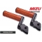 MIZU Mizu Flex Race driver's footpeg, including ABE, Black/Orange | 409SO3310008 | mizu_409SO3310008 | euronetbike-net