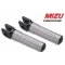 MIZU Mizu Race driver's footpeg, including ABE, Black/Silver | 409ST1110006 | mizu_409ST1110006 | euronetbike-net