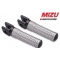 MIZU Mizu Race driver's footpeg, including ABE, Black/Silver | 409ST1110010 | mizu_409ST1110010 | euronetbike-net
