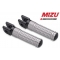 MIZU Mizu Race driver's footpeg, including ABE, Black/Silver | 409ST1110013 | mizu_409ST1110013 | euronetbike-net