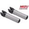MIZU Mizu Race driver's footpeg, including ABE, Black/Silver | 409ST1110019 | mizu_409ST1110019 | euronetbike-net