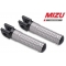 MIZU Mizu Race driver's footpeg, including ABE, Black/Silver | 409ST1110020 | mizu_409ST1110020 | euronetbike-net