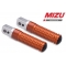 MIZU Mizu Race passenger's footpeg, including ABE, Silver/Orange | 409TO1120022 | mizu_409TO1120022 | euronetbike-net