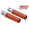 MIZU Mizu Race passenger's footpeg, including ABE, Silver/Orange | 409TO1120030 | mizu_409TO1120030 | euronetbike-net