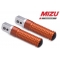 MIZU Mizu Race passenger's footpeg, including ABE, Silver/Orange | 409TO1120036 | mizu_409TO1120036 | euronetbike-net