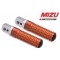 MIZU Mizu Race passenger's footpeg, including ABE, Silver/Orange | 409TO1120046 | mizu_409TO1120046 | euronetbike-net