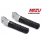 MIZU Mizu Race driver's footpeg, including ABE, Silver/Black | 409TS1110001 | mizu_409TS1110001 | euronetbike-net