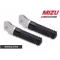 MIZU Mizu Race driver's footpeg, including ABE, Silver/Black | 409TS1110031 | mizu_409TS1110031 | euronetbike-net