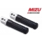 MIZU Mizu Race passenger's footpeg, including ABE, Silver/Black | 409TS1120039 | mizu_409TS1120039 | euronetbike-net