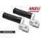 MIZU Mizu Flex Race driver's footpeg, including ABE, Silver/Black | 409TS2210011 | mizu_409TS2210011 | euronetbike-net