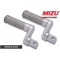 MIZU Mizu Flex Race driver's footpeg, including ABE, Silver/Silver | 409TT3310032 | mizu_409TT3310032 | euronetbike-net