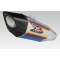 Yoshimura YOSHIMURA STREET SPORTS SLIP-ON R-11SQ GSX-S750 17 (STB) - TATANIUM BLUE COVER | 170-150-L16G0 | yos_170-150-L16G0 | euronetbike-net