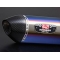 Yoshimura YOSHIMURA STREET SPORTS FULL EXHAUST SYSTEM R-77S MT-09/MT-09 TRACER/XSR900 (STBC) - TITANIUM BLUE COVER CARBON END | 170-380-5181B | yos_170-380-5181B | euronetbike-net