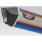 Yoshimura YOSHIMURA STREET SPORTS FULL EXHAUST SYSTEM HEPTA FORCE CARBON END TMAX530 (ABS) (STBC) - TITANIUM BLUE COVER CARBON END | 170-389-C06G0 | yos_170-389-C06G0 | euronetbike-net