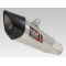 Yoshimura YOSHIMURA EEC SLIP-ON R-11 SINGLE EXIT GSR750 11-16 (SS) - STAINLESS COVER | 1A0-158-5E50 | yos_1A0-158-5E50 | euronetbike-net