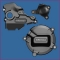 GBRacing GBRacing SECONDARY ENGINE COVER SET, BLANK LID | EC-M3H-2012-SET-GBR | gbr_EC-M3H-2012-SET-GBR | euronetbike-net