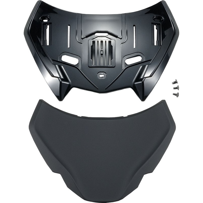 ik ga akkoord met Archaïsch ras SHOEI UPPER AIR INTAKE, Matt Black/Black for GT-Air 2 Helmets | 18 08 468 0  / 18.08.468.0