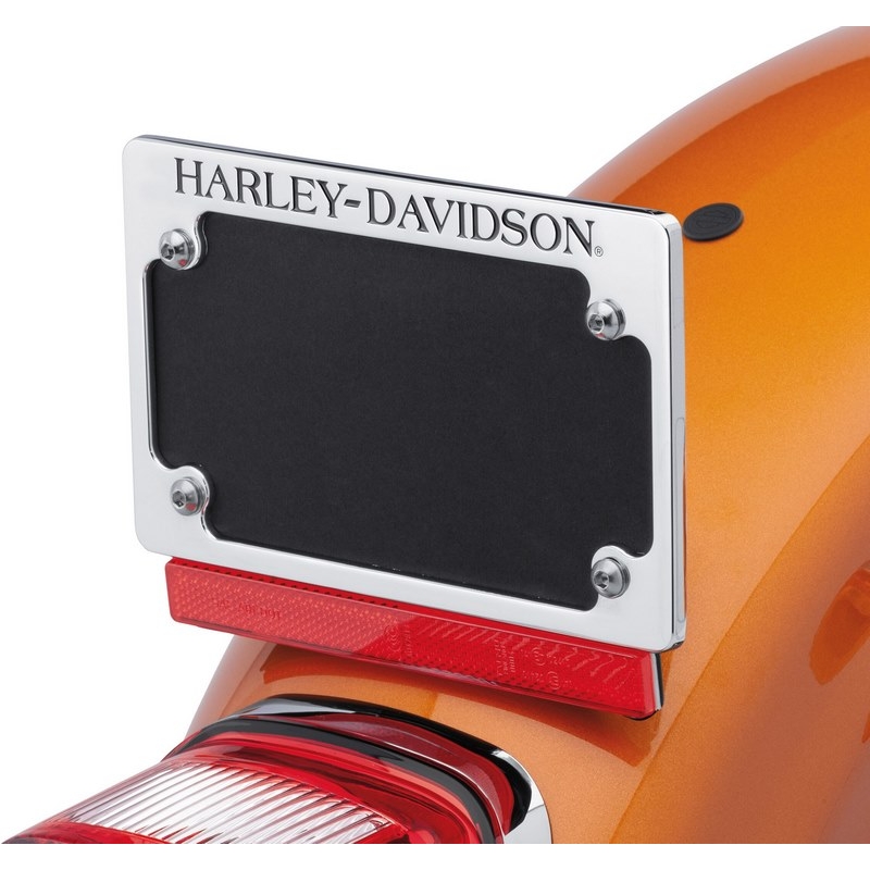 HarleyDavidson License Plate Frame, Chrome 6005101