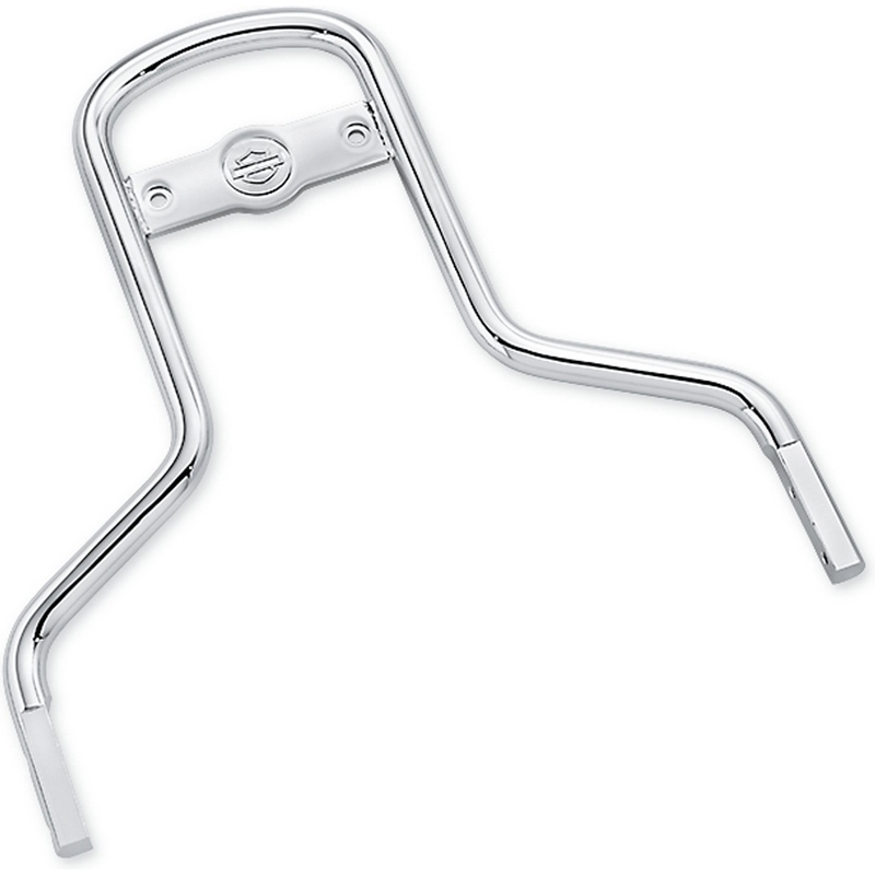 HarleyDavidson Low MiniMedallion Style Sissy Bar Upright, Chrome