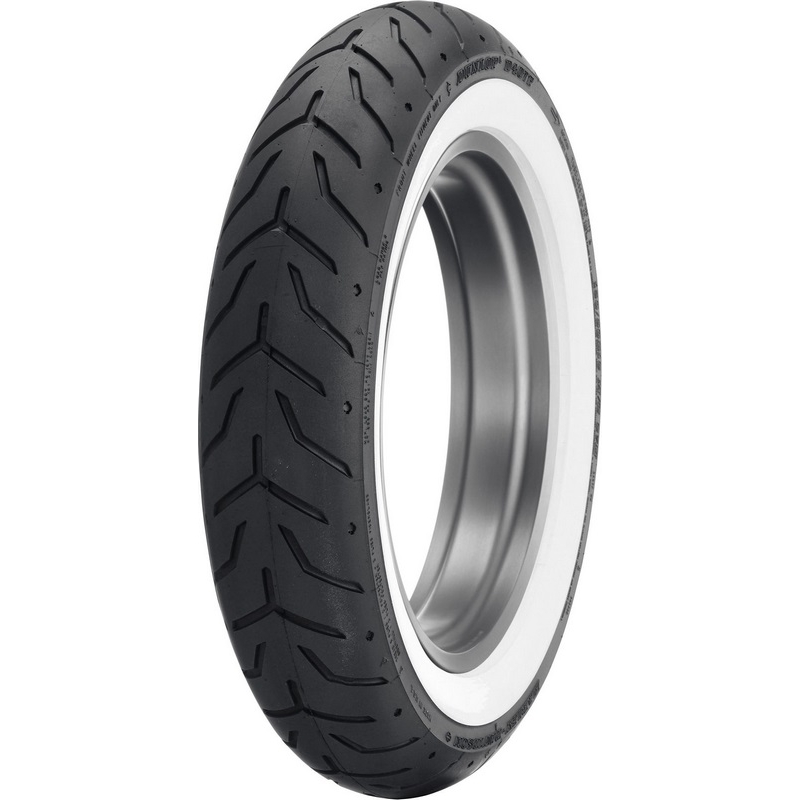 HarleyDavidson Dunlop Tire SeriesD408F 130/90B16 Wide Whitewall16 in