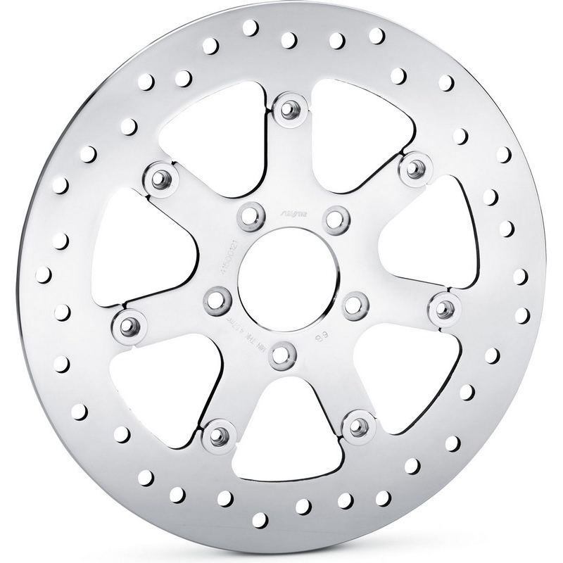 HarleyDavidson Turbine Polished Floating Brake Rotor, Polished 41500120