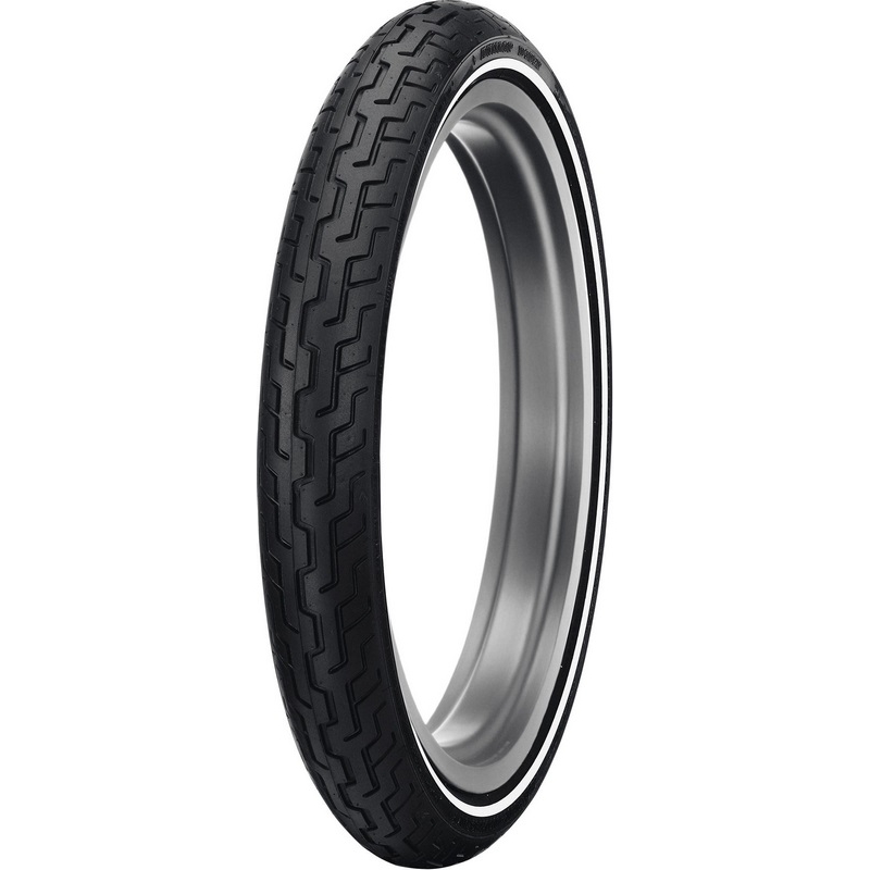 HarleyDavidson Dunlop Tire SeriesD402F MH9021 Medium WW21 in. Front, Medium White Wall
