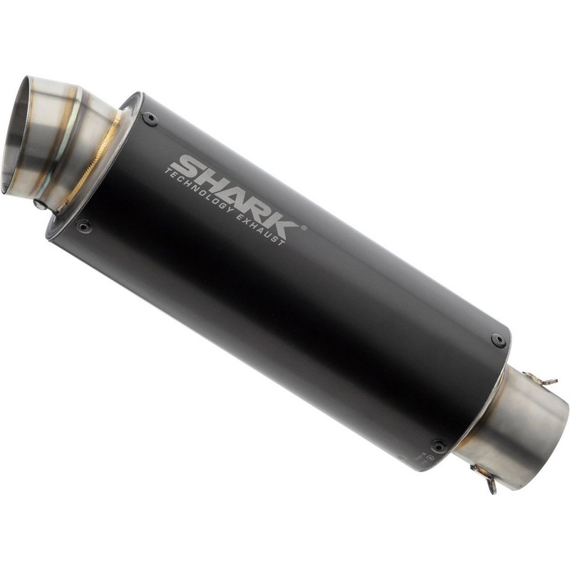 SHARK SRC 4 slip on exhaust (1-1) super short,black | 845051